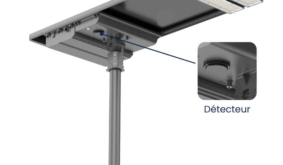 Détecteur de la tête de mat solaire SUNFLOW - cbk
