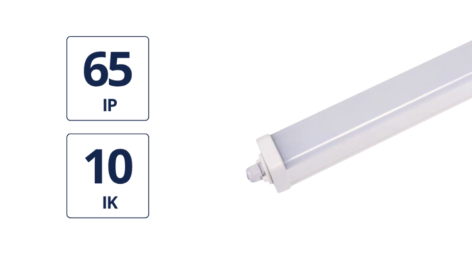 Luminaire étanche YALU IP65 et IK10 - CBK