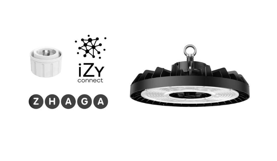 Détecteur Zhaga et iZy connect du highbay LED LUNARIS4 - CBK