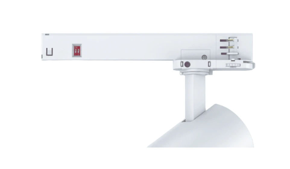 Sélecteurs de puissance et CCT du projecteur LED sur rail CIONE3 - CBK