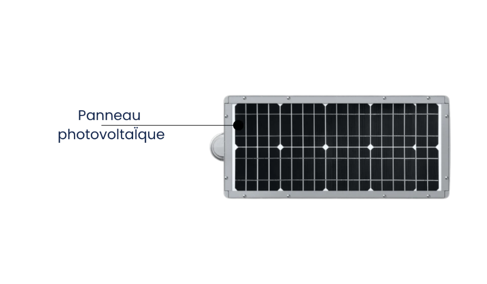 Panneau photovoltaïque du lampadaire solaire hybride HELIOS - CBK