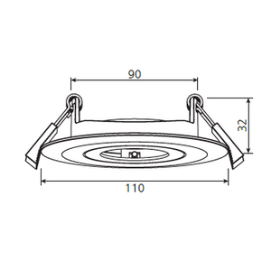 DOWNLIGHTS_ACCESS CADRE REGOR G