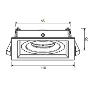 DOWNLIGHTS_ACCESS CADRE REGOR I