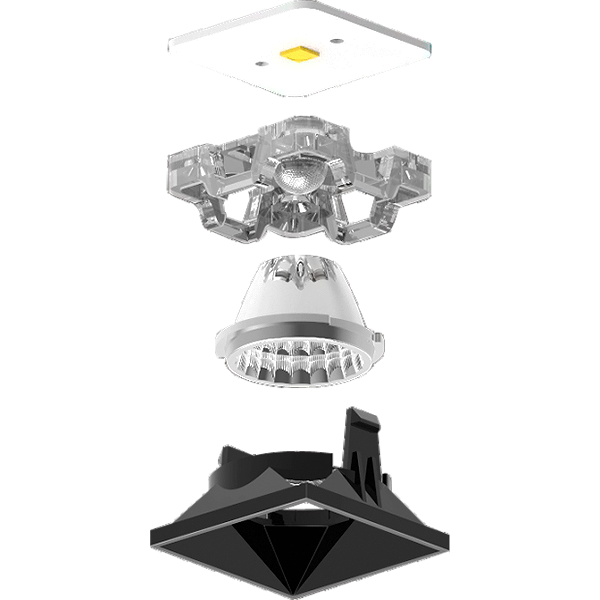 LAMPADAIRE EQUINOXE2 100W 10000LM DETECTION