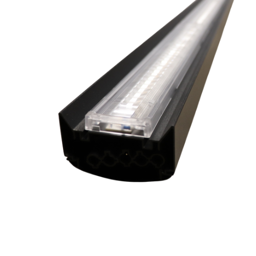 LINEAIRE RETAIL XLINE4 1.7M NOIR 44W 6600LM 3000K 90D