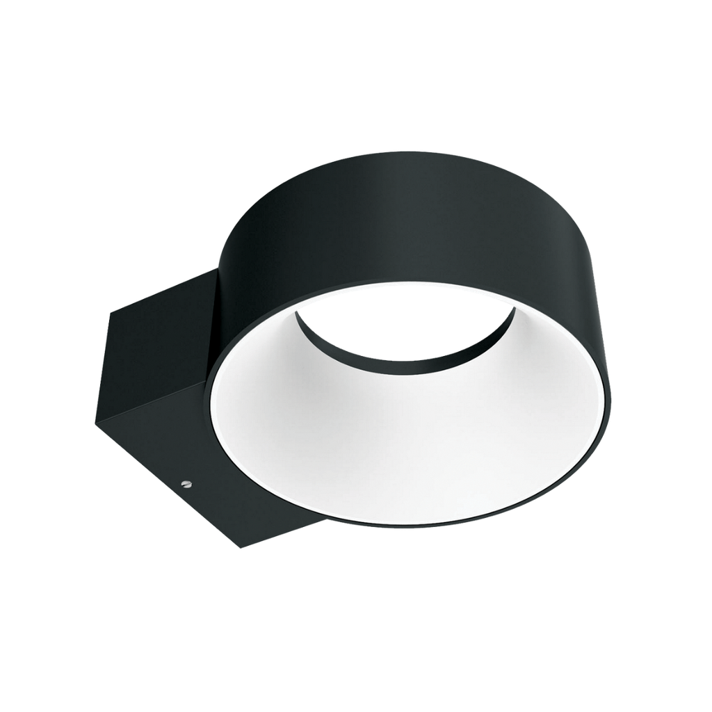 [AP08N41065C | 843798] APPLIQUE SATURN NOIRE 8W 650LM 4000K