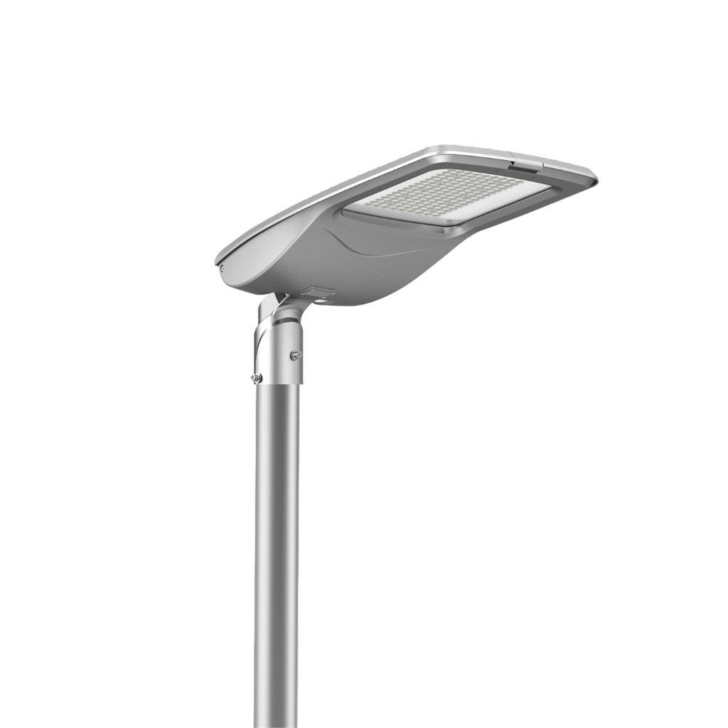 STREETLIGHT ORIZON1 92W 11430LM 3000K ASYM2 RAL9006