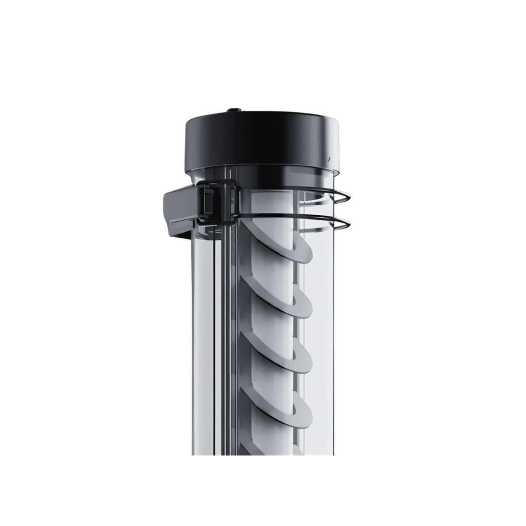 [ER65K12N336NLIS | 846274] TUBULAIRE STELAR 36W 3780LM 3000K UGR19 ON OFF LAMELLES INCLINEES NOIR
