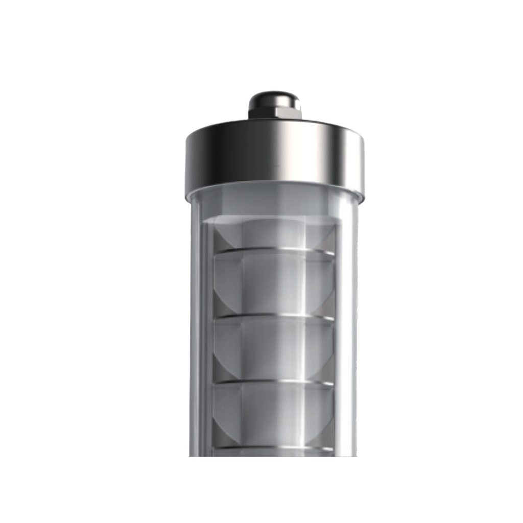 [ER65K12N436NLDS | 846275] TUBULAIRE STELAR 36W 5220LM 4000K UGR19 ON OFF LAMELLES DROITES SILVER