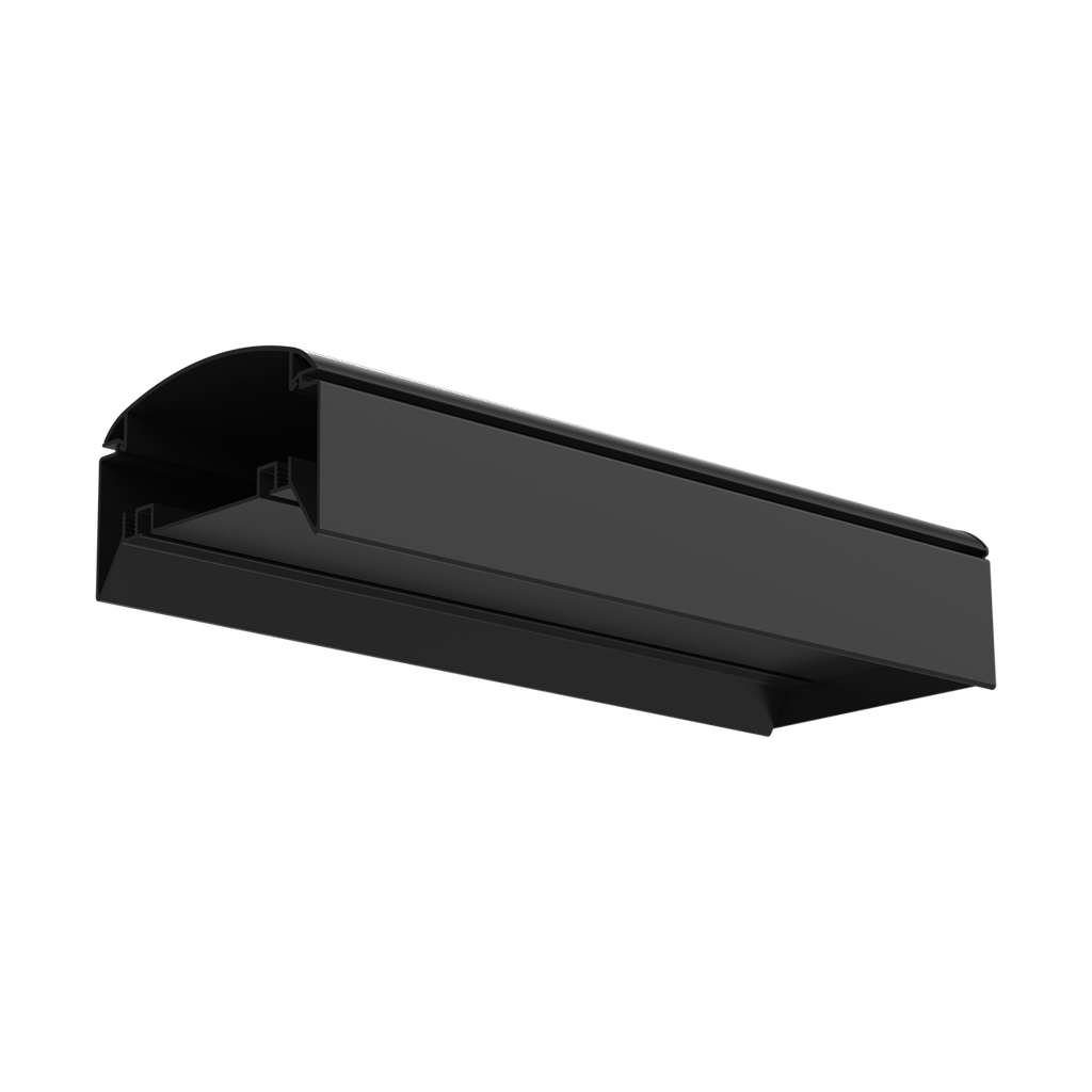 [LLBORNANAX4 | 846848] LINEAIRES_RETAIL_ACCESS ALIM ON-OFF+END CAP NOIR XLINE4